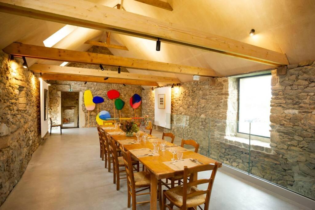 La Ferme Du Golf, Gite Atypique Et Artistique Lancieux Ngoại thất bức ảnh