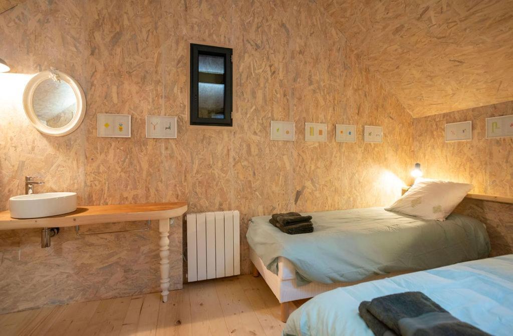La Ferme Du Golf, Gite Atypique Et Artistique Lancieux Ngoại thất bức ảnh