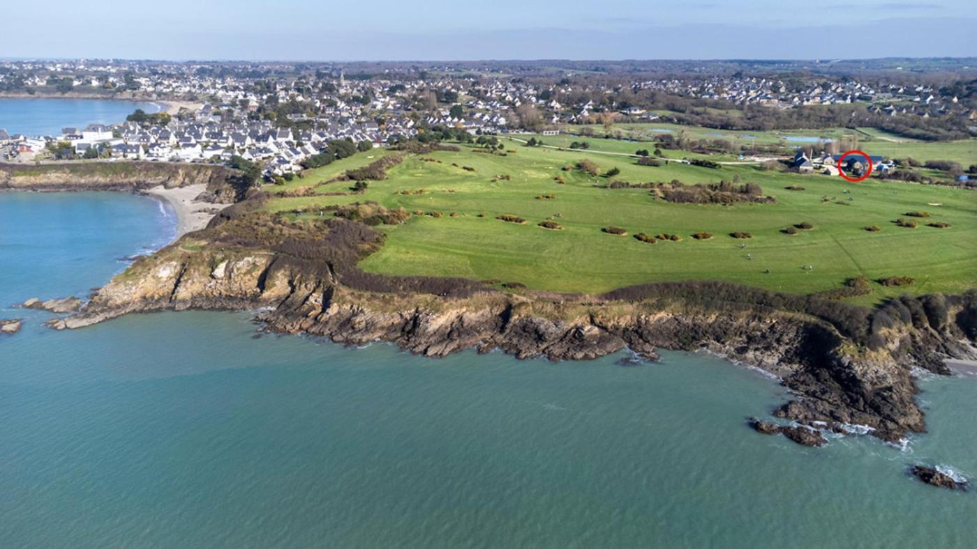 La Ferme Du Golf, Gite Atypique Et Artistique Lancieux Ngoại thất bức ảnh