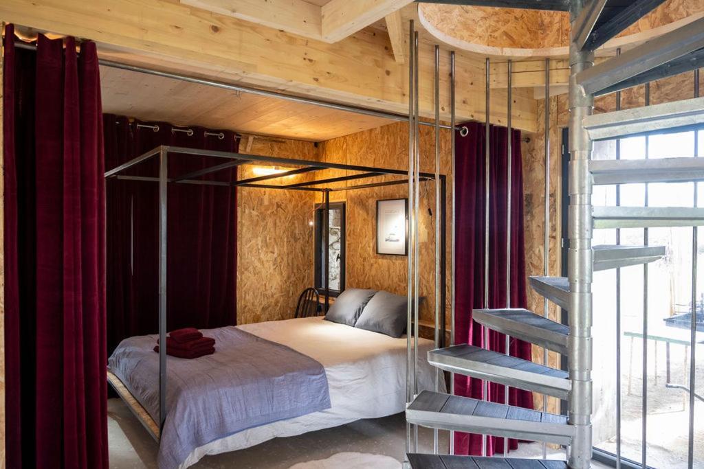 La Ferme Du Golf, Gite Atypique Et Artistique Lancieux Ngoại thất bức ảnh