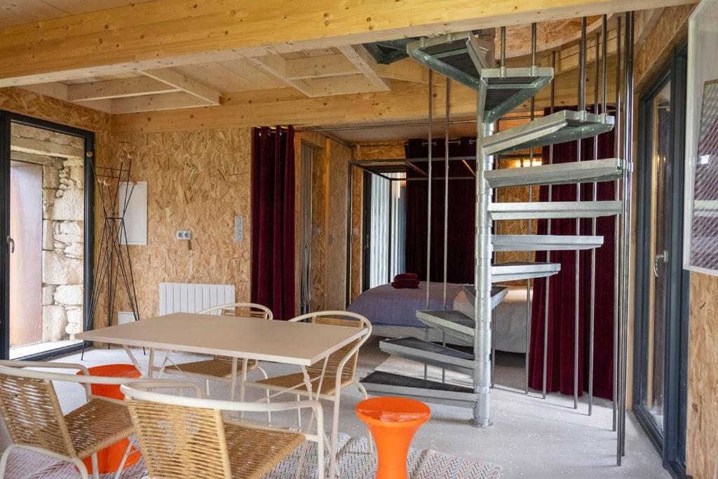 La Ferme Du Golf, Gite Atypique Et Artistique Lancieux Ngoại thất bức ảnh